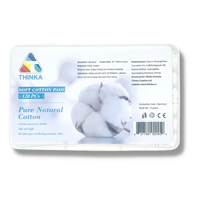 Soft cotton pads 120pcs